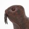 Leder Seal Fußhocker von Dimitri Omersa, 1960er 14