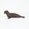 Leather Seal Footstool by Dimitri Omersa, 1960s 2