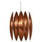 Danish Modern Copper Pendant Lamp by Jo Hammerborg for Fog & Mørup, 1960s 1