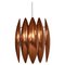 Danish Modern Copper Pendant Lamp by Jo Hammerborg for Fog & Mørup, 1960s, Image 1
