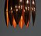 Danish Modern Copper Pendant Lamp by Jo Hammerborg for Fog & Mørup, 1960s, Image 8