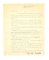 Lettre de Tristan Tzara par Tristan Tzara, 1955 1