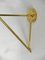 Small Brass & Enamel Wall Lamp 2