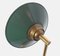 Small Brass & Enamel Wall Lamp 10