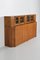 Solid Walnut Credenza with Vitrine Top by Giuseppe Rivadossi, Italy, 1970s, Image 11