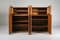 Solid Walnut Credenza with Vitrine Top by Giuseppe Rivadossi, Italy, 1970s, Image 7