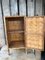 Small Vintage Bamboo Cabinet 3
