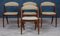 Mid-Century Teak Model 31 Dining Chairs by Kai Kristiansen, Set of 4, Image 2