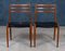 Vintage Model 78 Dining Chairs by Niels Otto Møller for J.L. Møllers, 1960s, Set of 4 3