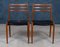 Vintage Model 78 Dining Chairs by Niels Otto Møller for J.L. Møllers, 1960s, Set of 4, Image 3