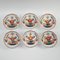 Antique Patterned Imari Cups & Saucers from Meissen, Set of 6 8