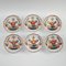 Antique Patterned Imari Cups & Saucers from Meissen, Set of 6, Image 8