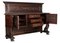 Late-19th Century Tuscan Renaissance Hand-Carved Walnut Credenza or Dresser from Dini e Puccini 1