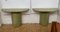Italian Goatskin & Lacquered Console Tables by Aldo Tura, 1970s, Set of 2 1