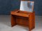 Toeletta vintage in teak con specchio, Danimarca, anni '60, Immagine 1