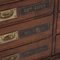 English Mahogany & Brass Fitted Doctors Cabinet Drawers, 1930s, Image 2