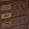 English Mahogany & Brass Fitted Doctors Cabinet Drawers, 1930s 14