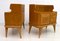 Mid-Century Modern Nachttische aus Eschenholz, Italien, 1950er, 2er Set 4