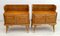 Mid-Century Modern Nightstands in Ashwood, Italy, 1950s, Set of 2 1