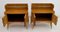 Mid-Century Modern Nightstands in Ashwood, Italy, 1950s, Set of 2 6