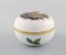 Meissen Lidded Jar in Hand-Painted Porcelain with Hare, Image 2