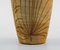 Papyrus Vase aus glasiertem Steingut von Ingrid Atterberg für Upsala Ekeby 5