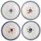 Antique Royal Copenhagen Deep Plates in Hand-Painted Porcelain, Set of 4, Image 1