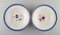 Antique Royal Copenhagen Deep Plates in Hand-Painted Porcelain, Set of 4, Image 2