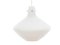 Mid-Century Modern Scandinavian Pendant Lamp in Opal Glass, 1960s 1