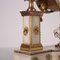 18th Century French Gilded Bronze and White Marble Table Clock 8