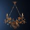 Chandelier in Gilded Iron 1