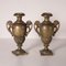 19th Century Italian Handle Vases in Gilded Bronze, Set of 2 9