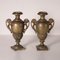 19th Century Italian Handle Vases in Gilded Bronze, Set of 2, Image 9