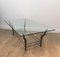 French Wrought Iron Coffee Table with Tree Branches, 1970s 1