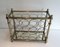 French Silver-Plated Bottle Rack, 1970s, Image 2