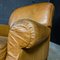 Vintage Light Leather Armchair, Image 6