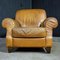 Vintage Light Leather Armchair, Image 3