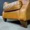 Vintage Light Leather Armchair 5