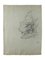 Landscape - Original Drawing in Pencil von Marcel Mangin - 20th Century 20th Century 1