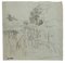 Landscape - Original Drawing in Pencil von Marcel Mangin - 20th Century 20th Century 1