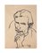 Portrait of Man - Original Zeichnung in China Tinte von Umberto Casotti - 1947 1947 2
