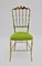 Chaises d'Appoint Chiavari Vintage en Laiton, 1950s, Set de 2 1