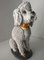 Vintage Hund aus glasierter Keramik von Algora 2