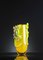 Yellow Big Glass Vase with 3 Geckos by VG Design and Laboratory Department 3