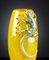 Yellow Big Glass Vase with 2 Geckos by VG Design and Laboratory Department 3