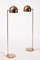 Brass G-075 Floor Lamps from Bergboms, 1960s, Set of 2, Image 10