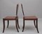 19th-Century Mahogany Hall Chairs, Set of 2, Image 6