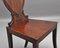 19th-Century Mahogany Hall Chairs, Set of 2, Image 4