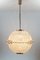 Lampadario Mid-Century a 13 luci in vetro di VEB Leuchtenbau Leipzig, Germania, anni '60, Immagine 4