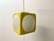 Space Age Model Dice Ceiling Lamp in Yellow by Lars Schöler for Hoyrup Lamper, 1970s, Image 4